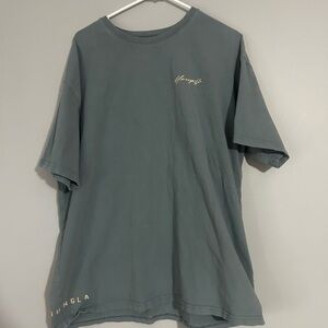 Men's Blue T-Shirt Pump cover